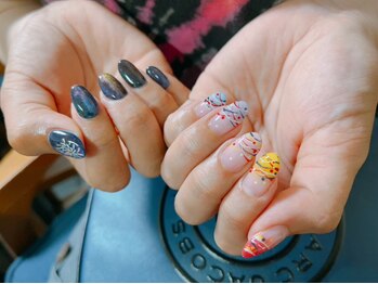 モグネイル(Mogunail)の写真/【トレンド×オリジナル】ニュアンス~韓国ネイルまで当店オリジナルDesign多数!"可愛い"がきっと見つかる☆