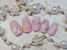 【お出かけ前に☆】プリンセスアートネイル♪  ¥5980