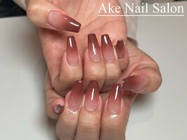 ボルドー/グラデーション