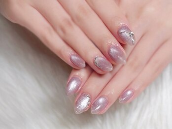 ノエル ネイル(NOEL)/マグネット×4本アート