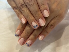 押し花ネイル