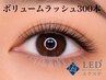 【LEDエクステ】ボリュームラッシュ300本　¥10,800