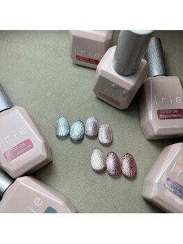 ワンラブネイルズ 池袋店(One Love Nails)の写真/マグネットもカラー豊富！2色まで選べる◎60分仕上げのスピードネイルでお仕事の休憩中でも通える♪池袋駅