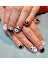 エンジェル 葛飾(ANGEL)/パンダフレンチネイル