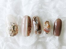 ネイリシャス(NAILICIOUS)/しっとり大人ヌーディーカラー