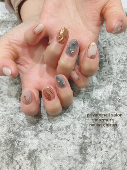 プライベート ネイルサロン マーマ(murmur)/ミラーネイル