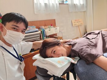 ポプリ鍼灸院/楽しく施術をしています♪～肩～