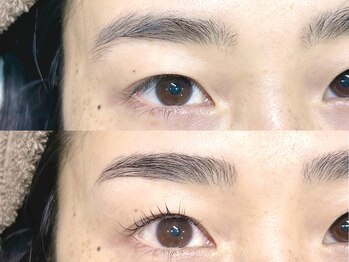 ソプラ 京都駅前店(sopra)/ハリウッドブロウ+まつ毛パーマ