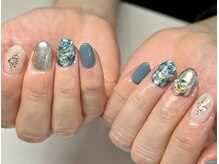 モーヴネイル(mauve.nail)/定額アートA＋HENRY ¥11800