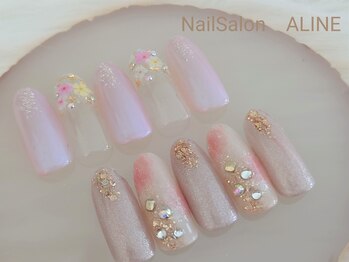 ネイルサロン アリーヌ(ALINE)/【定額】トレンドコース¥6500