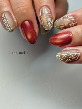 ラナメリア(Lana melia)/tile art