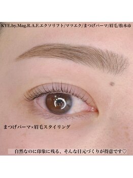 キー バイ マグラフ 南松本店店(KYE by Mag R.A.F)/【まつげパーマ×眉毛Wax】百瀬