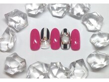 セレクトネイル ココ 秦野店(SELECT NAIL COCO)/ゴージャスストライプ