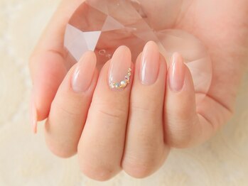 カラーグラデーション＋ストーン