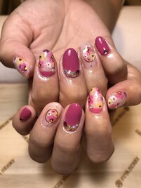 ～フラワーアートネイル～