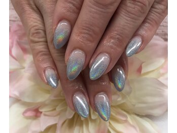 ディーネイル 京橋(D-nail)/ミラーネイルグラデーション