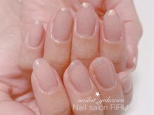 リル(RIRU)/ピンクオーロラフレンチネイル