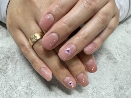 押し花ネイル