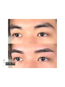 アイブロウメニューがあるサロン