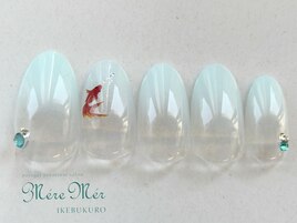 金魚ネイル