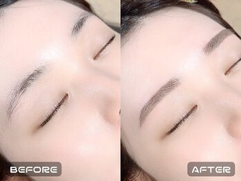 アイック 北千住Deux(I'ck)/ＷＡＸ＋間引きで美眉スタイル