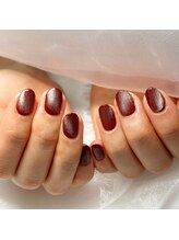 フルールシュア(fleur sr.)/秋のマグネットネイル♪