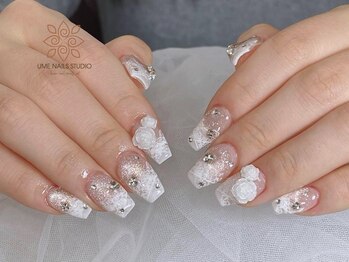 ウメネイルスタジオ(UME NAIL STUDIO)/* 長 さだしやり放題×つけ放題