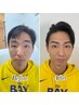 【男前セット】眉毛脱毛+スキンケア+メンズヘアメイク　120分　19,000円→???