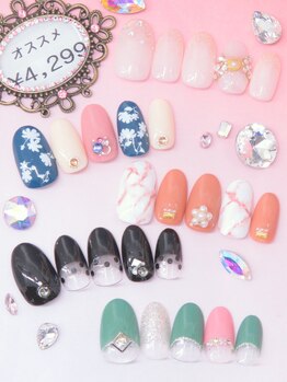 ネイルンデコ (Nailn Deco)/オススメ Select Nail ¥4299