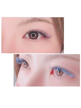 アイリス ネイルアンドアイラッシュ(IRIS nail&eyelash)/ボリュームラッシュ×カラーエク