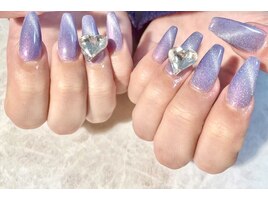 ビジュー　ハート　キラキラ