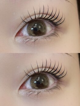 ラビィ アイラッシュ(Raviy Eyelash)の写真/【パリエク100本¥10800】エクステ追加も可能◎イベントや大切な日に向けていつもより華やかな目元に♪