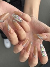 アヤネイルズ アンド アイラッシュ(AYA NAILZ.＆Eyelash)/シンプルギャルネイル