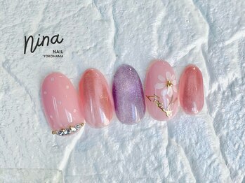 フィリス 横浜店(PHYLIS)/#花ネイル