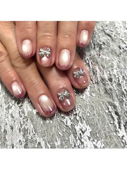 エムスタイル(Mstyle)/《ハンド》リボンパーツネイル