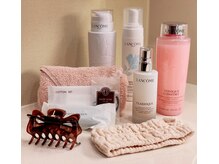 ボディプラストウキョウ 日本橋人形町店(BODY PLUS TOKYO)の雰囲気(気持ち躍る基礎化粧品とアメニティ♪ドライヤーヘアアイロン◎)