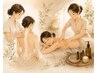 【120分】骨格矯正（カイロプラクティック）40+全身アロマオイル60+ヘッド20