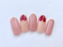 メルジュネイル用賀(Melju Nail)/ハートネイル