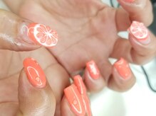 キープ ネイルサロン(KEEP)/フルーツアート＆水滴ネイル♪