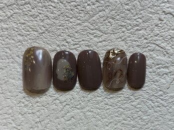 カラネイル 南森町店(calla nail)/鉛筆アート