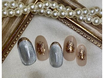 プティリボン 武蔵小金井店(PetitRibbon)/Trendくすみニュアンスミラー