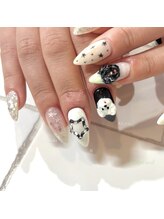 カミナネイル(KAMINA.nail)/春ネイル～いぬちゃん～