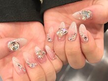 エムスリーネイル(m Three nail)の雰囲気（パーツの種類豊富!!大人上品なワンホンネイルも叶う。*+[原宿]）