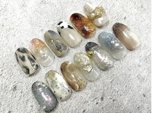 バーガンディ(BURGUNDY)/サンプルポイントアート