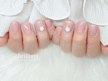 ワンポイントネイル