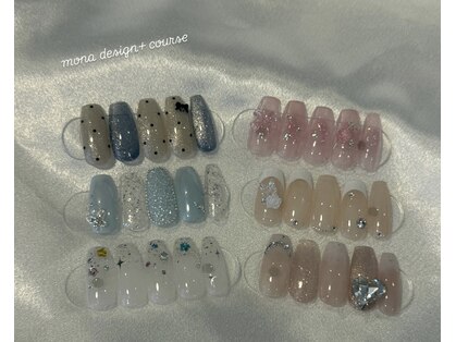 mona nail 岐阜店【パラジェル/ニュアンス/長さだし/持ち込み/マグネットネイル】の写真