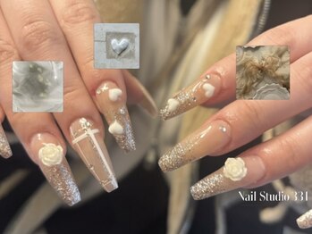 サンサンイチ 関内店(331)/チェック×ラメ