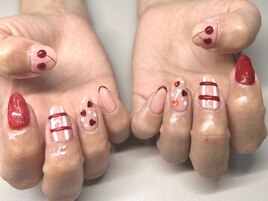 さくらんぼネイル