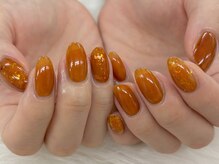 【山崎】ブラウンシアーネイル