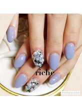ネイル サロンアンドスクール リッシュ(Nail Salon&School riche)/シンプルジュエル